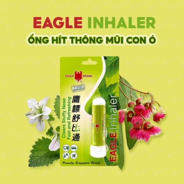Combo Dầu Khuynh Diệp Eagle 25ml + 2 Ống Hít Eagle Inhaler - Giá chỉ 189.000đ 6