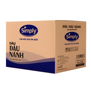 Combo Dầu Simply 1L Đậu Nành và Hướng Dương - Tốt cho tim, Giá ưu đãi 165.000₫ 2 Combo Dầu Simply 1L Đậu Nành và Hướng Dương - Tốt cho tim, Giá ưu đãi 165.000₫ 2