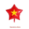 Combo Dây Cờ Tổ Quốc + Bóng Sao Tim Đỏ + Sticker Ngôi Sao Vàng - Trang Trí Lễ Hội, Ngày Kỷ Niệm, Tết Giá ưu đãi 12.350₫ 2