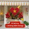 Combo Dây Cờ Tổ Quốc + Bóng Sao Tim Đỏ + Sticker Ngôi Sao Vàng - Trang Trí Lễ Hội, Ngày Kỷ Niệm, Tết Giá ưu đãi 12.350₫ 4