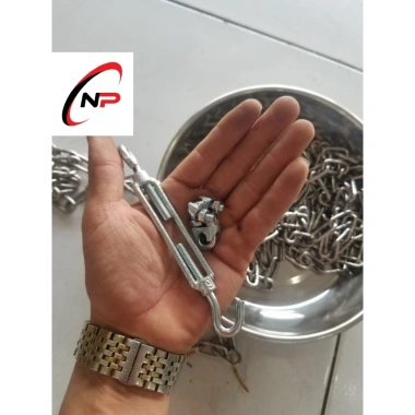 Combo Dây Xích Mạ Kẽm 3mm HCM Dây Phơi Quần Áo và Tăng Đơ 2 Ốc Xiết 3m/5m Giá Ưu Đãi 58k 7