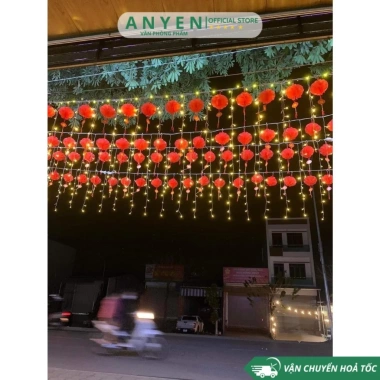 Combo Đèn Lồng Đỏ Chữ Phúc Trang Trí Tết Cổ Truyền Giảm Giá 20% Chỉ 16.800₫