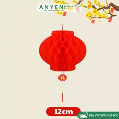 Combo Đèn Lồng Đỏ Chữ Phúc Trang Trí Tết Cổ Truyền Giảm Giá 20% Chỉ 16.800₫