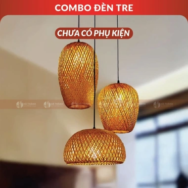 Combo Đèn Tre Cao Cấp - Đèn Mây Tre Đan Trang Trí Nhà Cửa, Nhà Hàng, Quán Cafe, Homestay - Giá chỉ 150.000₫ 9 Combo Đèn Tre Cao Cấp - Đèn Mây Tre Đan Trang Trí Nhà Cửa, Nhà Hàng, Quán Cafe, Homestay - Giá chỉ 150.000₫ 9