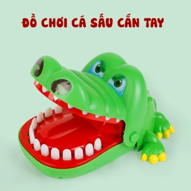 Combo Đồ Chơi: Đâm Hải Tặc, Cá Sấu Cắn Tay, Ếch Cân Bằng - Giá 29.7k 6