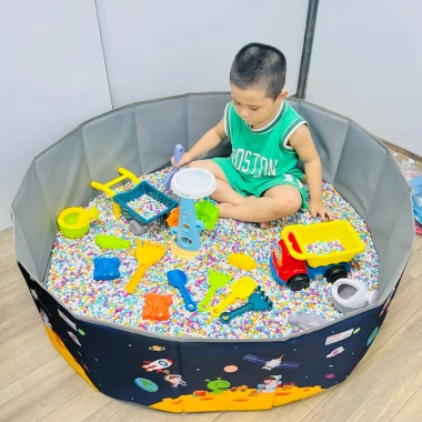 Combo Đồ Chơi Xúc Cát Hạt Sứ - Khu Vui Chơi Cho Bé, Giá Ưu Đãi 209.000đ