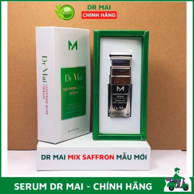 Combo Dr Mai Nguyên Chất và Mix Saffron Đánh Bay Mụn, Sạch Thâm, Tự Nhiên Giá 289k