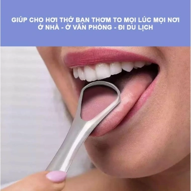 Combo Dụng Cụ Cạo Lưỡi Thép 304 Không Gỉ - Làm Sạch Răng Miệng Giá Mềm 17900đ 3 Combo Dụng Cụ Cạo Lưỡi Thép 304 Không Gỉ - Làm Sạch Răng Miệng Giá Mềm 17900đ 3