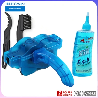 Combo Dụng Cụ Chùi Sên Xích Xe Đạp Thể Thao + Nước Rửa Tẩy Líp - Giá ưu đãi 149k
