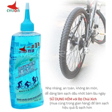 Combo Dụng Cụ Chùi Sên Xích Xe Đạp Thể Thao + Nước Rửa Tẩy Líp - Giá ưu đãi 149k 9