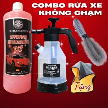 Combo dung dịch rửa xe không chạm bọt tuyết 1L + Bình tạo bọt Dedrik Brewster - 100.000₫