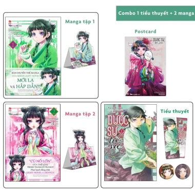 Combo Dược Sư Tự Sự 2 Manga + 1 Light Novel - Giá ưu đãi 47.000đ (Giá gốc 61.100đ) 8