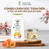 Combo Dưỡng Ẩm Toàn Diện Le Petit Olivier – Kem ủ tóc mượt, Sữa tắm mơ đào, 660.000₫ 2