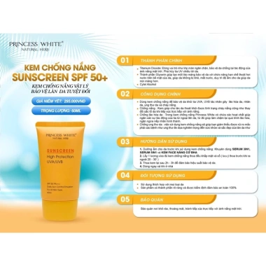 Combo dưỡng da Nice Day Serum + Kem chống nắng Princess White - Giá ưu đãi 945.000₫