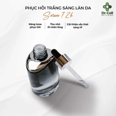 Combo Dưỡng Da Serum 72h + Kem Đêm Collagen Rebirth Dr Cell - Da Trắng Sáng, Dưỡng 72h, Giảm Giá 1.092.000₫