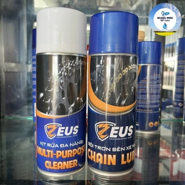 Combo Dưỡng Sên Xe Máy Zeus 400ml + Bàn Chải Chà Sên 3D - Giá Siêu Tiết Kiệm 55k