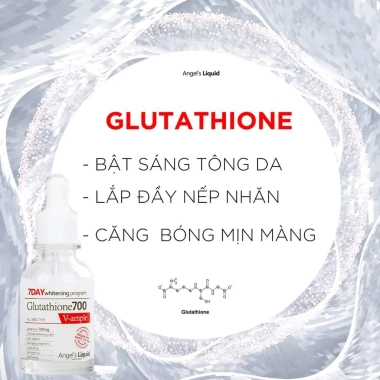 Combo Dưỡng Trắng 7DAY Angel's Liquid - Gutathione 700V Serum + Cream 918.000