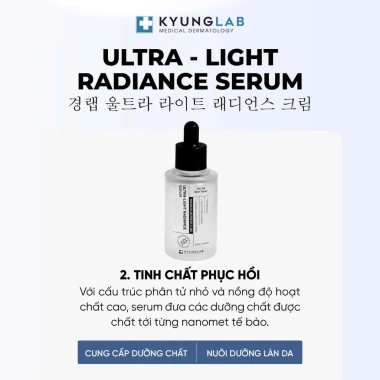 Combo Dưỡng Trắng Da Cấp Ẩm Sâu KyungLab Light Radiance - Giảm giá 20% chỉ 1,400,000₫