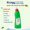 Combo Ecogy siêu sạch 600g 2 chai và 500g Nước giặt Giá 90.000đ tiết kiệm 2