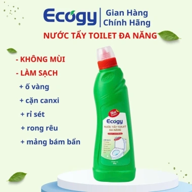 Combo Ecogy siêu sạch 600g 2 chai và 500g Nước giặt Giá 90.000đ tiết kiệm 2