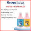 Combo Ecogy siêu sạch 600g 2 chai và 500g Nước giặt Giá 90.000đ tiết kiệm 3