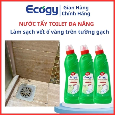 Combo Ecogy siêu sạch 600g 2 chai và 500g Nước giặt Giá 90.000đ tiết kiệm 6