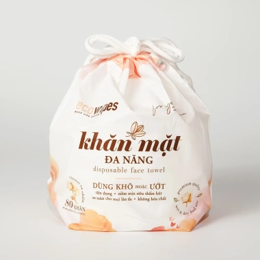 Combo EcoWipes 1-3 túi khăn mặt khô đa năng 80 tờ 75gsm không mùi Giá 47.000₫ 2