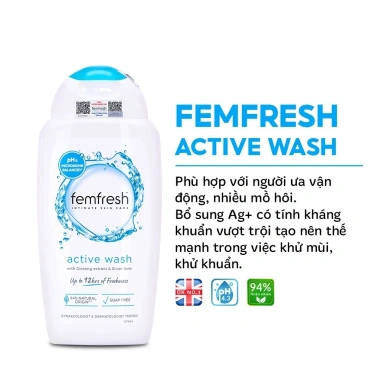 Combo Femfresh Dung Dịch & Xịt Khử Mùi Dịu Nhẹ An Toàn Lành Tính - Chỉ 393.000₫