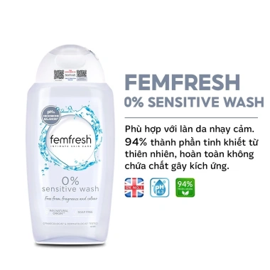 Combo Femfresh Dung Dịch & Xịt Khử Mùi Dịu Nhẹ An Toàn Lành Tính - Chỉ 393.000₫