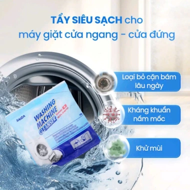 Combo Flashman Tẩy Bồn Cầu + 2 Gói Bột Tẩy Lồng Saiza 150g - Giá 99.000₫ 5 Combo Flashman Tẩy Bồn Cầu + 2 Gói Bột Tẩy Lồng Saiza 150g - Giá 99.000₫ 5