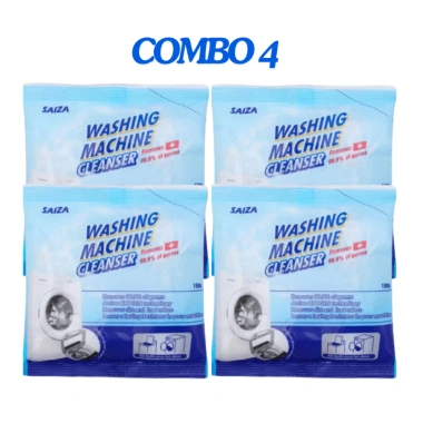 Combo Flashman Tẩy Bồn Cầu + 2 Gói Bột Tẩy Lồng Saiza 150g - Giá 99.000₫