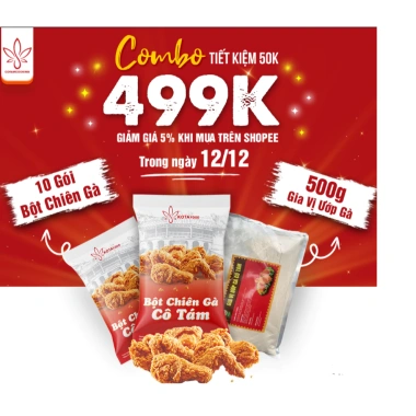 Combo Gà 10kg + 500g Gia Vị - Tiết Kiệm 50k, Giá Chỉ 499.000 VND, Mua Ngay