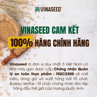 Combo Gạo VJ Pearl Rice 5kg + Nếp Hoa Vàng Đặc Biệt 2kg Vinaseed - Giá 367k 6