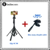 Combo Gậy Selfie Yunteng XC-90 + Đầu Tripod VCT-190PH 360°, Lia Máy mượt, giảm còn 395k