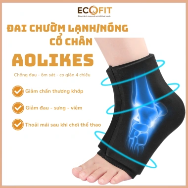 COMBO Gel Chườm Nóng Lạnh Cổ Chân Đầu Gối ECOFIT - Giảm Đau, Giảm Sưng, Hỗ Trợ Phục Hồi 2