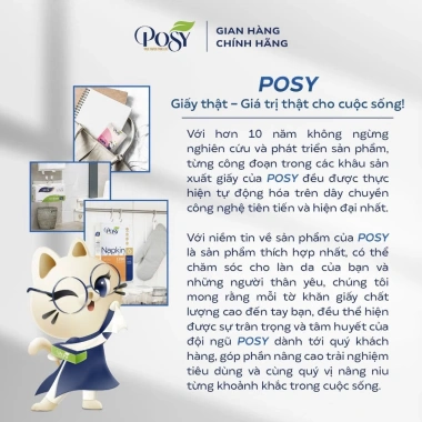Combo Gia Đình 2 Bịch Giấy Vệ Sinh Posy 10 Cuộn 3 Lớp Mềm Mịn Tiết Kiệm 129k 8 Combo Gia Đình 2 Bịch Giấy Vệ Sinh Posy 10 Cuộn 3 Lớp Mềm Mịn Tiết Kiệm 129k 8