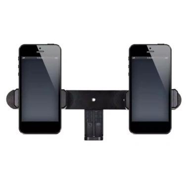 Combo Giá Đỡ Điện Thoại Kẹp Đơn và Đôi cho Tripod Chân Chữ Z - Live 2 Máy, Giá 20.000 VND