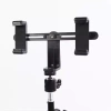 Combo Giá Đỡ Điện Thoại Kẹp Đơn và Đôi cho Tripod Chân Chữ Z - Live 2 Máy, Giá 20.000 VND 7