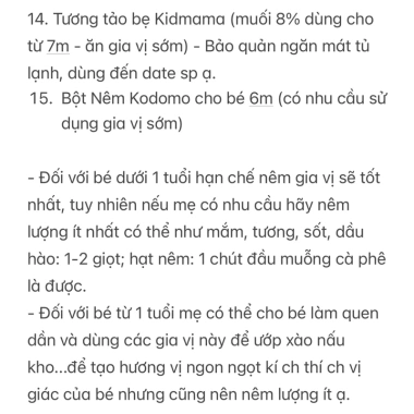 Combo Gia Vị Ăn Dặm Cho Bé - Hương Vị Tự Nhiên, Dinh Dưỡng, Giá Ưu Đãi 30k