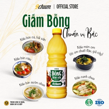 Combo Giấm Bỗng 700ml + Mộc Quế Hương 1.000ml - Tặng Giấm 415ml, Gia vị Thảo Mộc