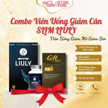 Combo Giảm Cân Thảo Mộc LIULY – Viên Uống Thanh Lọc, Mua 1 Được 2, Không Cần Ăn Kiêng – Giá 700.000đ