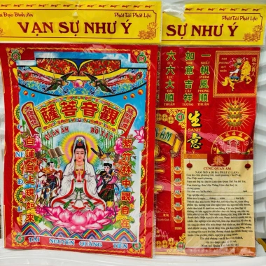 Combo giấy cúng Tết giao thừa, đưa táo, rước táo, đất đai - Giá chỉ 48.000đ