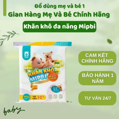 Combo Giấy khô đa năng Mipbi - Hàng chính hãng, Giá chỉ 133.000₫, Tiết kiệm và Thông minh