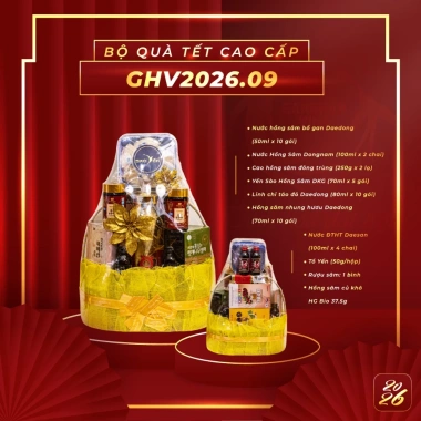 Combo Giỏ Quà Sức Khỏe Ganghan Vina - Quà Biếu Tết Cao Cấp Ưu Đãi 1,580,000 VND 8
