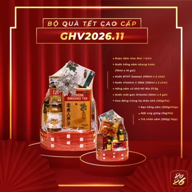 Combo Giỏ Quà Sức Khỏe Ganghan Vina - Quà Biếu Tết Cao Cấp Ưu Đãi 1,580,000 VND 9