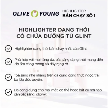 Combo Glint Stick Highlighter & Glint Glow Lip Balm, Nhũ bắt sáng, Son dưỡng ẩm, 860.000 VND 8 Combo Glint Stick Highlighter & Glint Glow Lip Balm, Nhũ bắt sáng, Son dưỡng ẩm, 860.000 VND 8