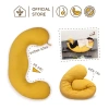 Combo Gối Bầu Đa Năng Chính Hãng Nâng Bụng Đỡ Lưng Mẹ Ngủ Ngon, Bé Bú Sau Sinh 10