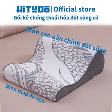 Combo Gối Kê Cổ và Lưng HITUDO – Giảm Đau Vai Gáy, Thắt Lưng, Hỗ Trợ Thoát Vị Đĩa Đệm, Giá 149.000 2
