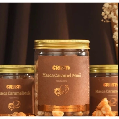 Combo Hạt Điều và Hạt Macca 2 Vị Chocolate và Caramel Muối Crusty 125g Giá Ưu Đãi 190k 5 Combo Hạt Điều và Hạt Macca 2 Vị Chocolate và Caramel Muối Crusty 125g Giá Ưu Đãi 190k 5