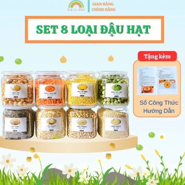 Combo Hạt Dinh Dưỡng Bé Ăn Dặm 6 Tháng - Bổ Sung Đầy Đủ, Giá Ưu Đãi 79.000 VND